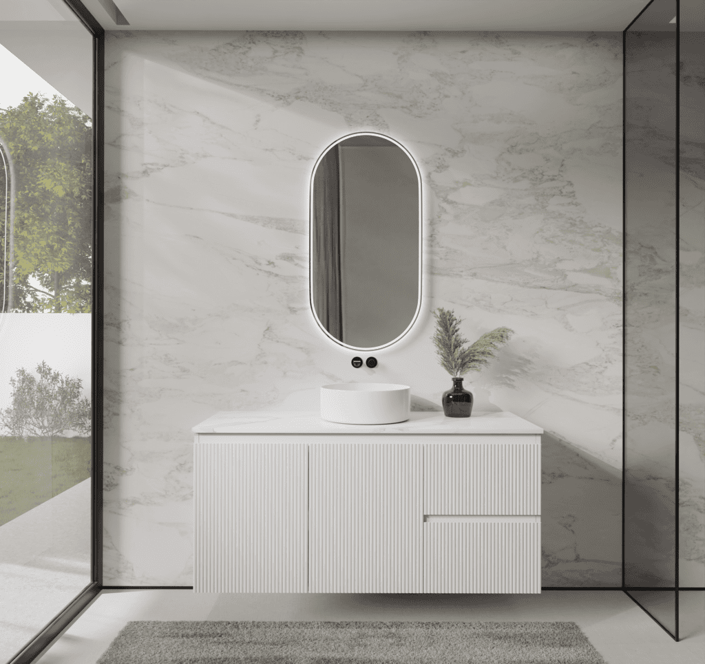 Wall Hung Cabinet – Convex Glass – TIMELESS QUALITY, ENDLESS ELEGANCE